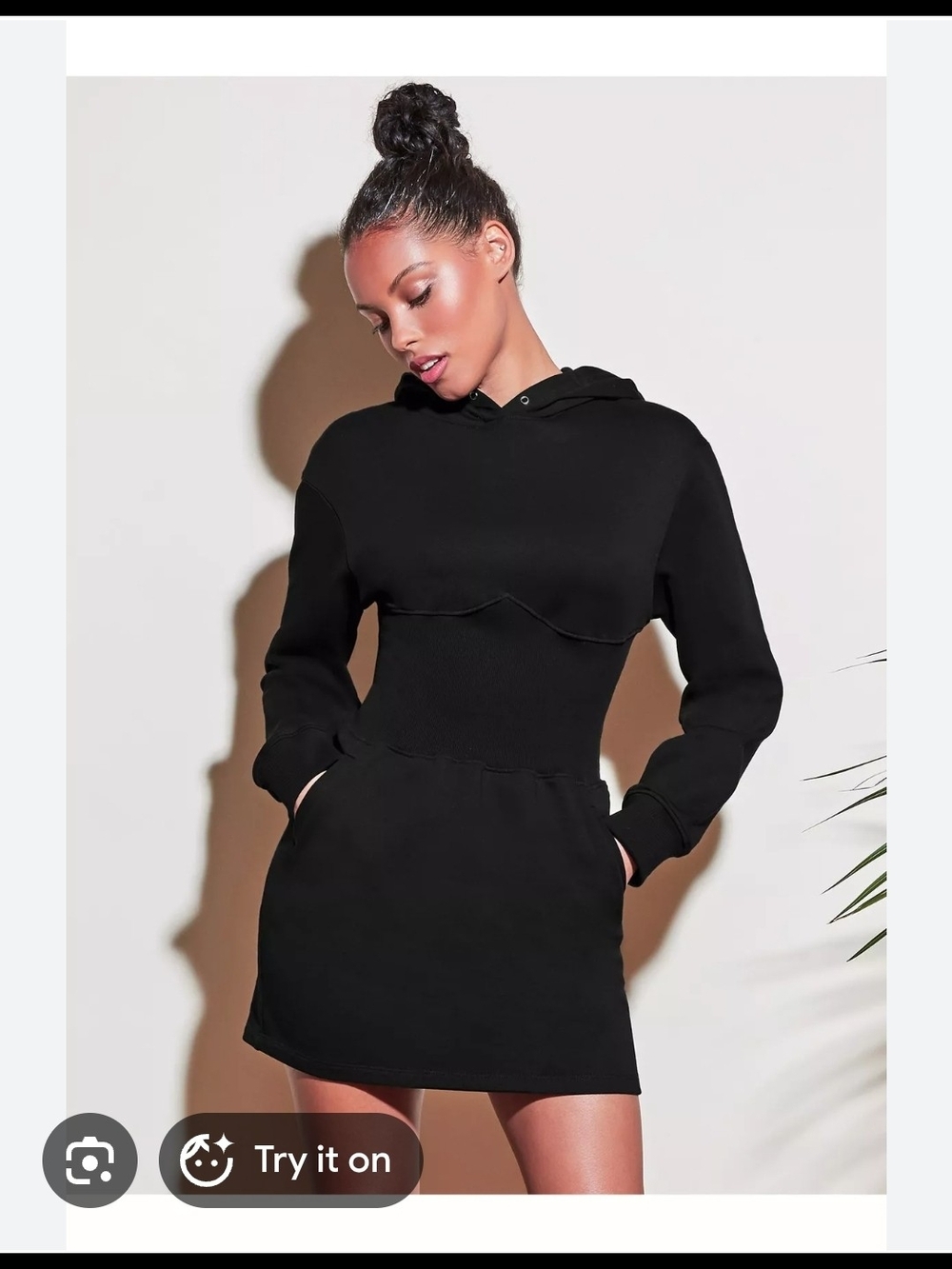 Fluer Du Mal sweatshirt dress hoodie dress in size XS